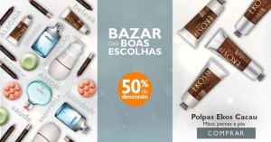 Natura Ekos Cacau com 50% de desconto