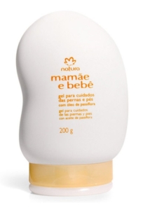 Gel para Cuidados das Pernas e Pés Mamãe e Bebê