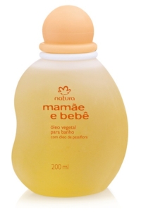 Óleo Vegetal para Banho Mamãe e Bebê 